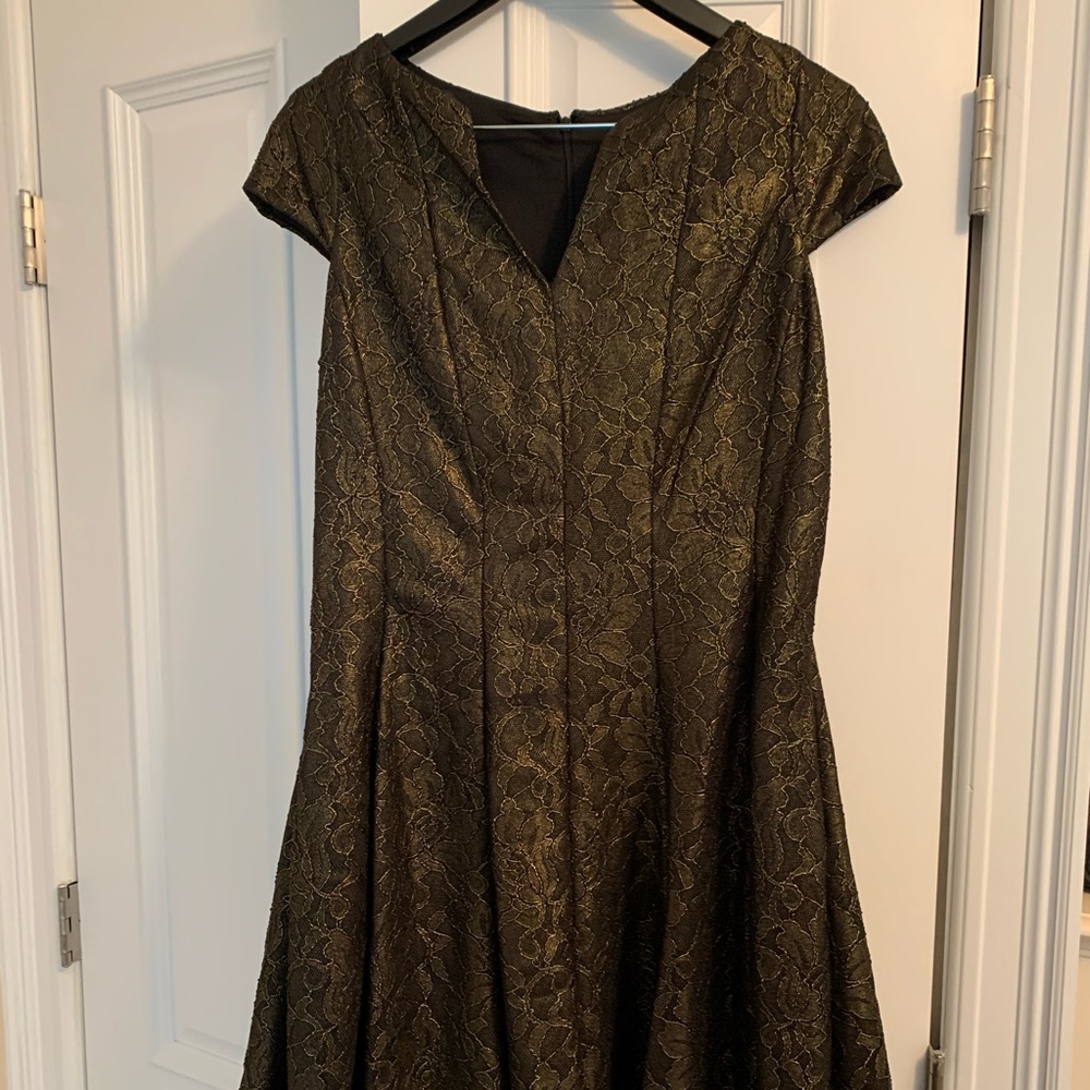 Julia Jordan, Short, Cap Sleeve A-line Flair Dress